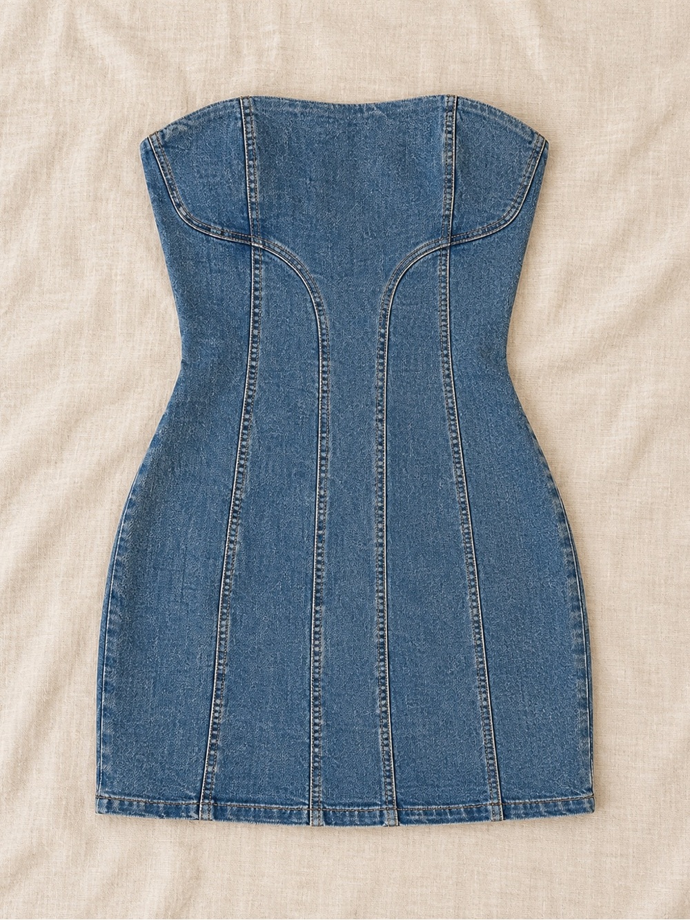 Free People Alexa Mini Denim Dress